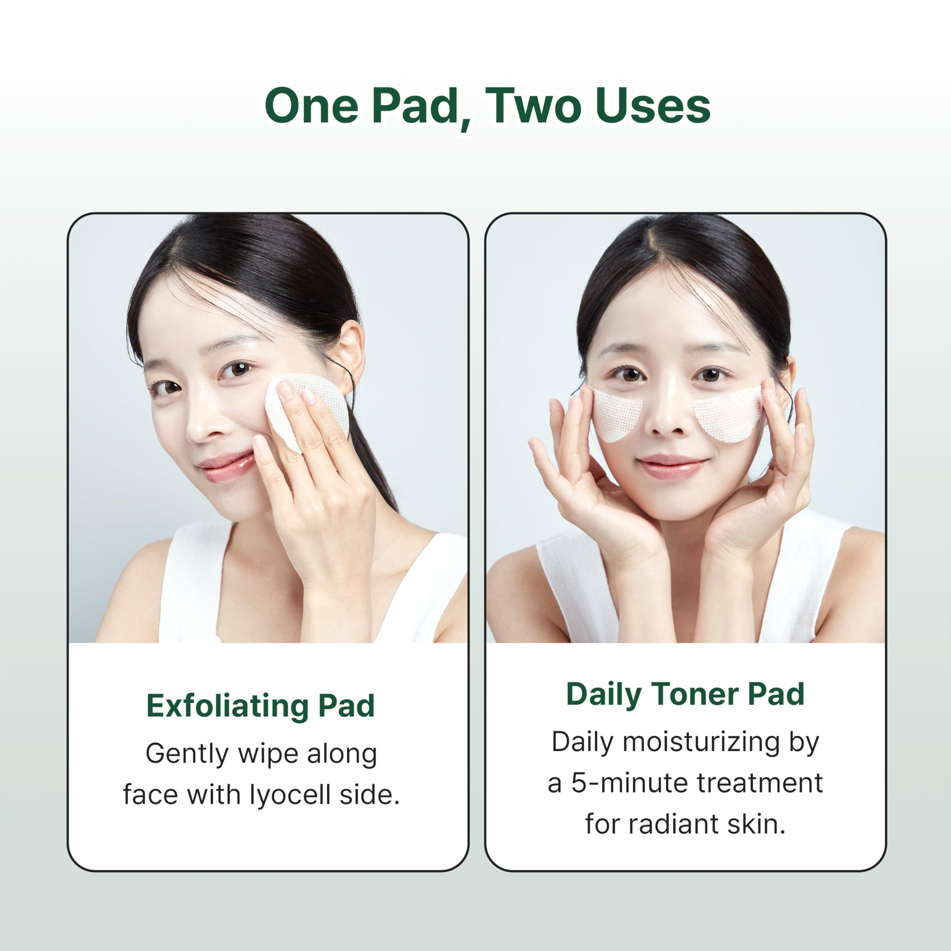 Dr.Bio Green Rice Biome Toner Pad (5.54oz/60 Pads) with Probiotic, Exfoliating, Remove Blackheads & Whiteheads, Radiant Skin, Dual-Sided Pad for Sensitive Skin, Fragrance-Free, Vegan Korean Skincare Dr.Bio buy supplements Au