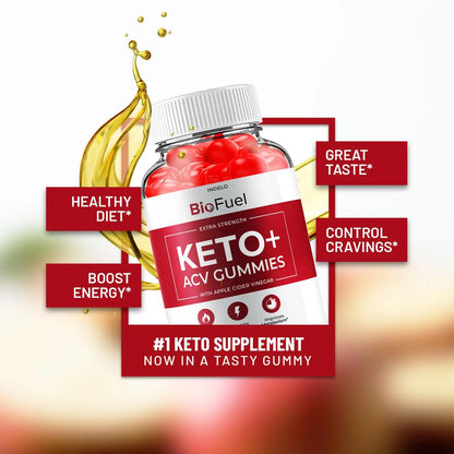 (3 Pack) Bio Fuel Keto ACV Gummies - Advanced Formula BioFuel Keto Plus ACV Gummies Apple Cider Vinegar Bio Fuel ACV, Weight Management Gummies Dietary Supplement Reviews Men Women (180 Gummies) Indelo buy supplements Au