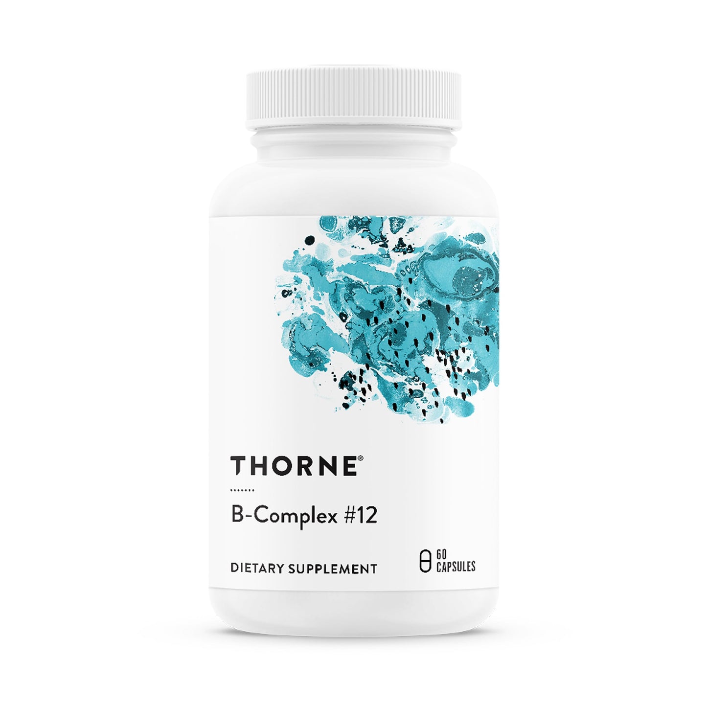THORNE - B-Complex #12 - Vitamin B Complex with Active B12 and Folate - 60 Capsules THORNEBuy Supplements Australia