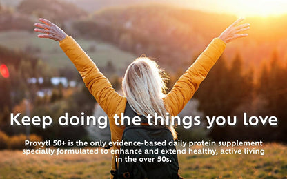 Provytl 50+ Trial Pack- Protein Powder Sachets for Men & Women Over 50 - Supports Muscle Function Provytl
