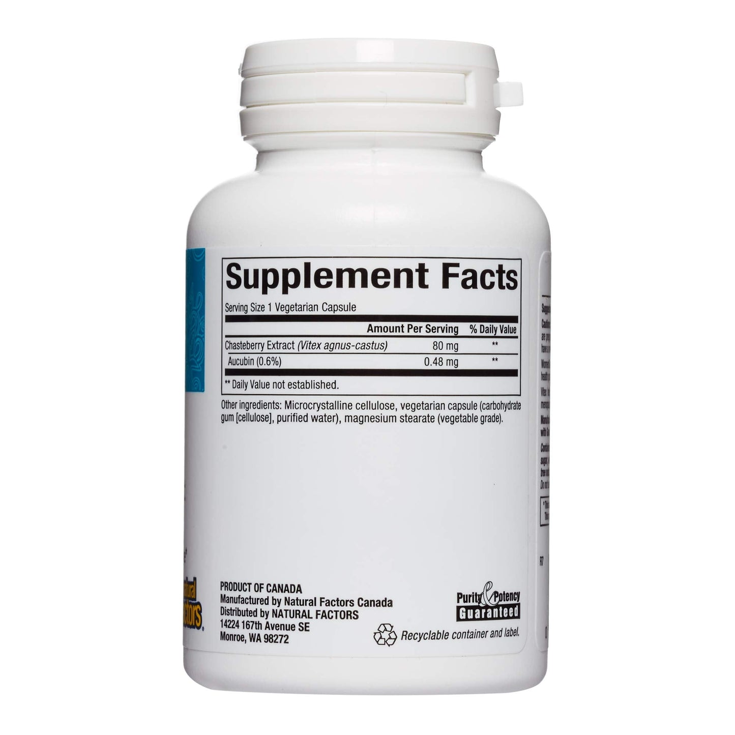 WomenSense by Natural Factors, Vitex Chasteberry Extract, Helps Sooth Symptoms of PMS and Menopause Natural Factors