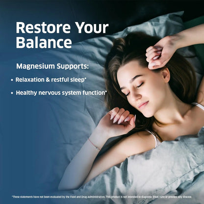 ORZAX Magnesium Triple Complex | Magnesium Glycinate, Citrate, Malate | Vegan, Gluten Free, Dairy Free, Halal | 200 mg of Triple Complex Magnesium for Muscles & Energy for Women and Men | 60 Tablets ORZAX buy supplements Au