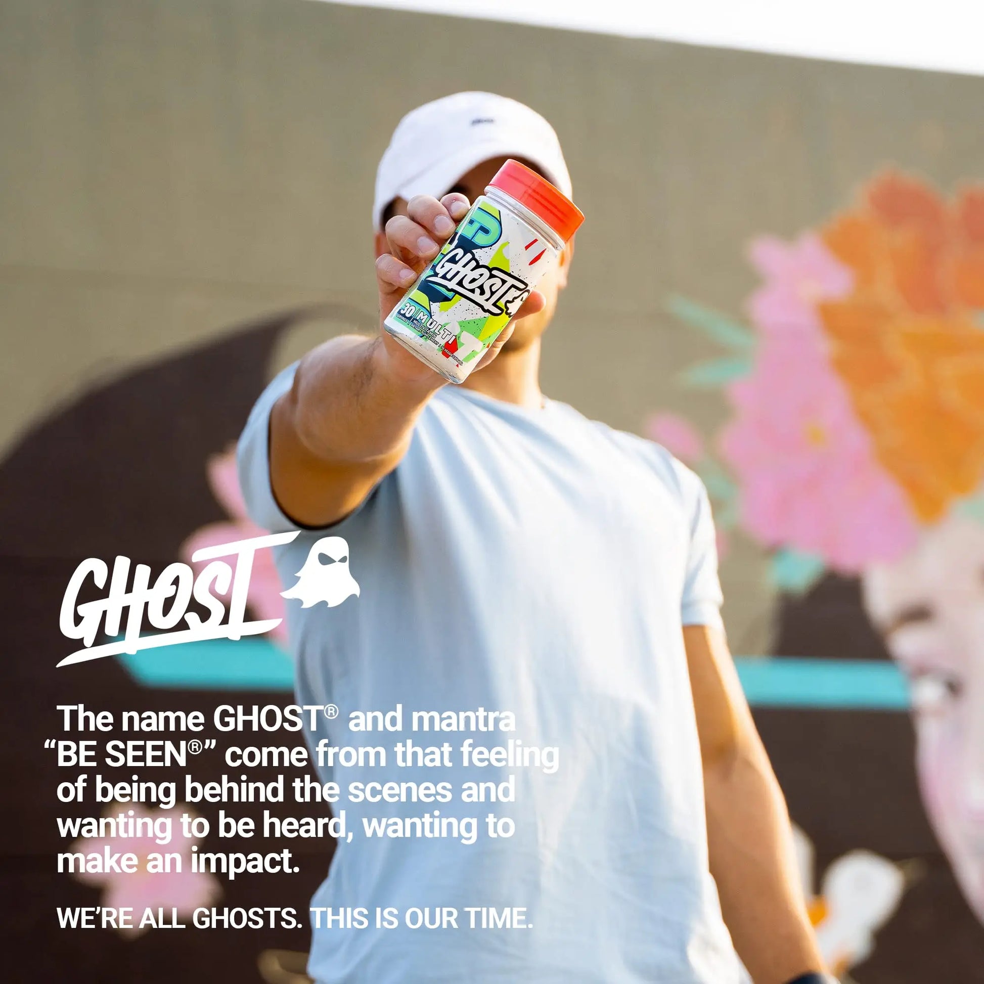 GHOST Multi Multivitamin for Men & Women, 90 Capsules - Loaded with 21 Vitamins GHOST