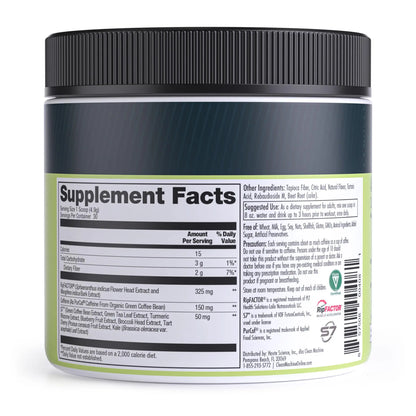 CLEAN MACHINE N10s - Plant Based Vegan Preworkout Powder - 3 Clinically Tested CLEAN MACHINE