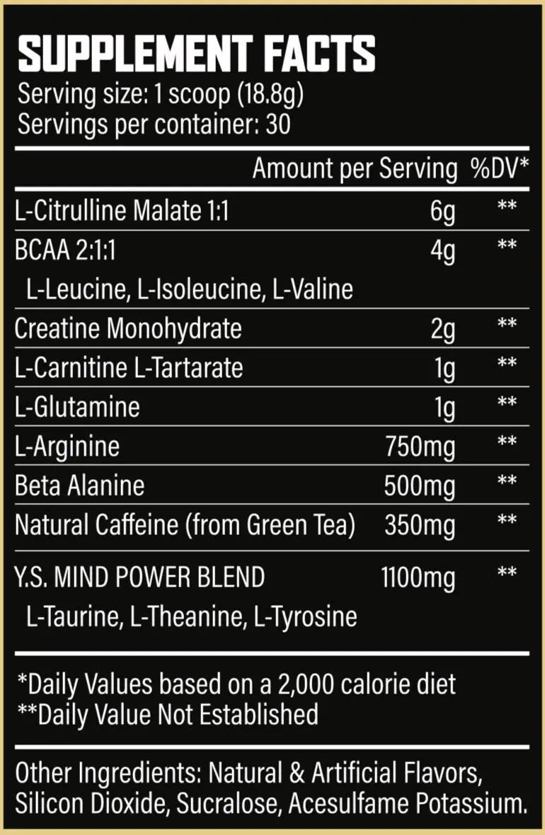 Kickin' Guys Pre Workout Powder Sports Nutrition Supplement - Explode Energy & Performance Yulian Svitolin LLC