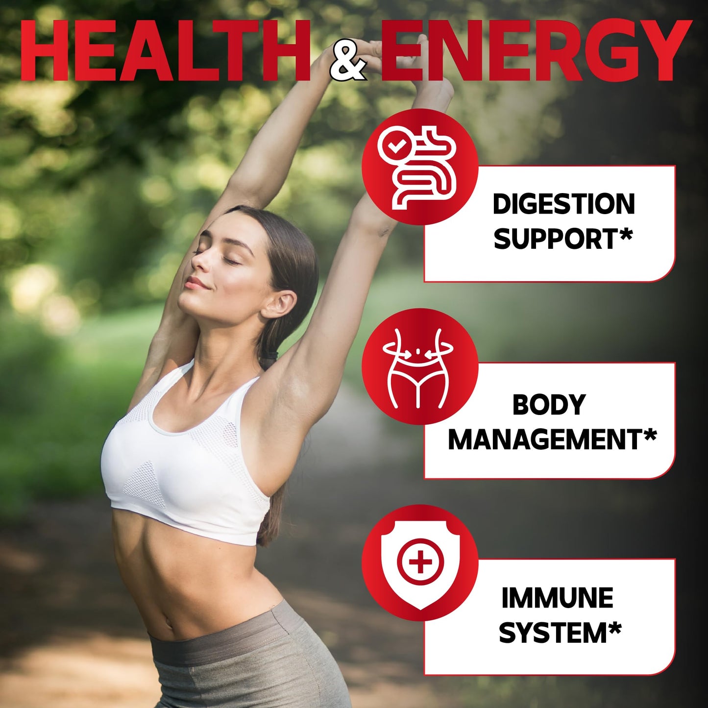 12in1 Apple Cider Vinegar Supplements - 200 Capsules with Cayenne Pepper, Grape Seed DEDICAD