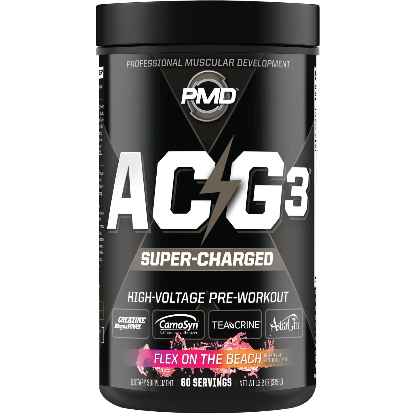 PMD Sports ACG3 Supercharged - Pre Workout - Powerful Strength, High Energy, Maximize PMD