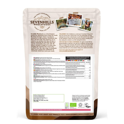 Sevenhills Wholefoods Organic Rice Protein Powder 500g Sevenhills Wholefoods