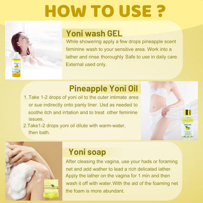Yoni Wash Yoni Oil Yoni Bar Soap, Women ph Balance, Feminine Wash for Women Remove Odor Moisturizing forvirness
