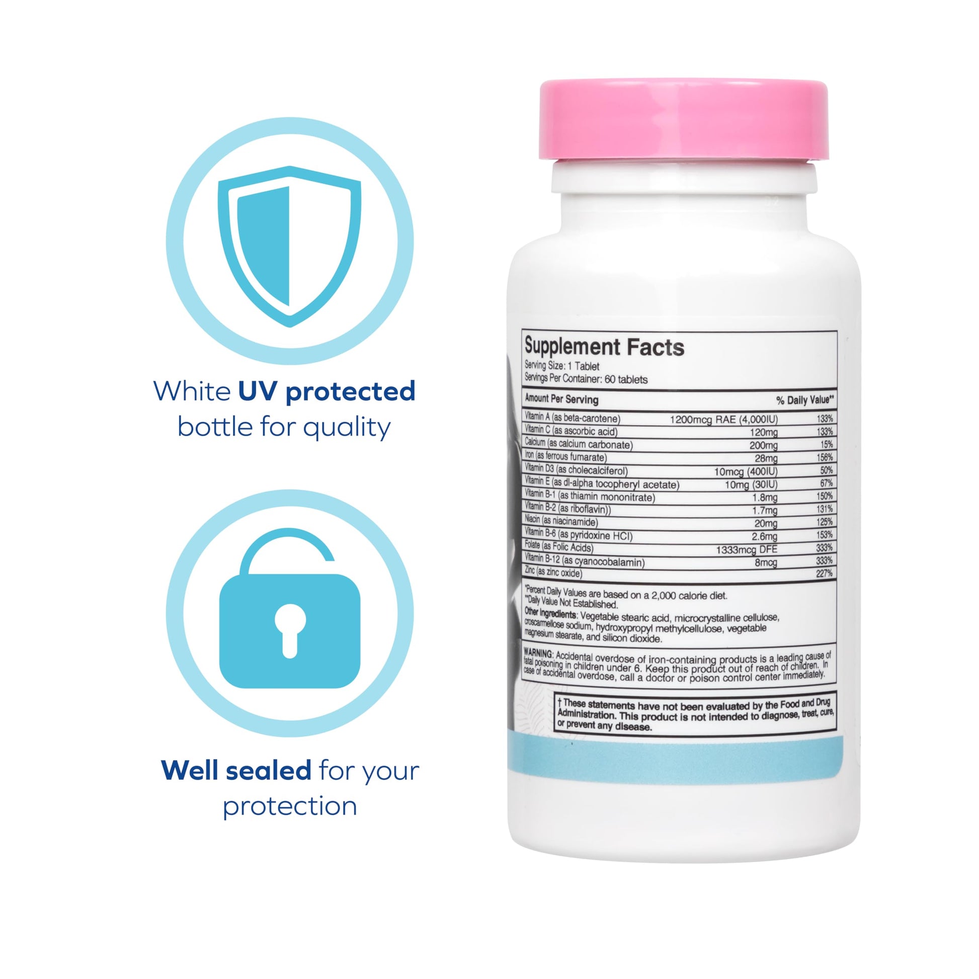 Dr. Talbot's Mom Prenatal Multi-Vitamin with Folic Acid, Iron, Vitamins and More Dr. Talbot's