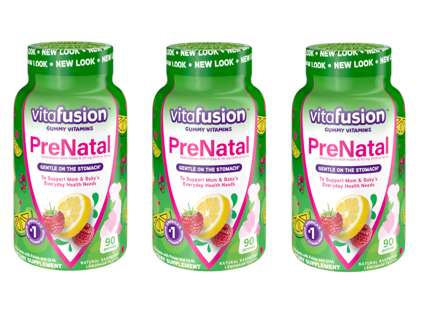 Vitafusion Prenatal, Gummy Vitamins, 90ct, 3 Pack Vitafusion