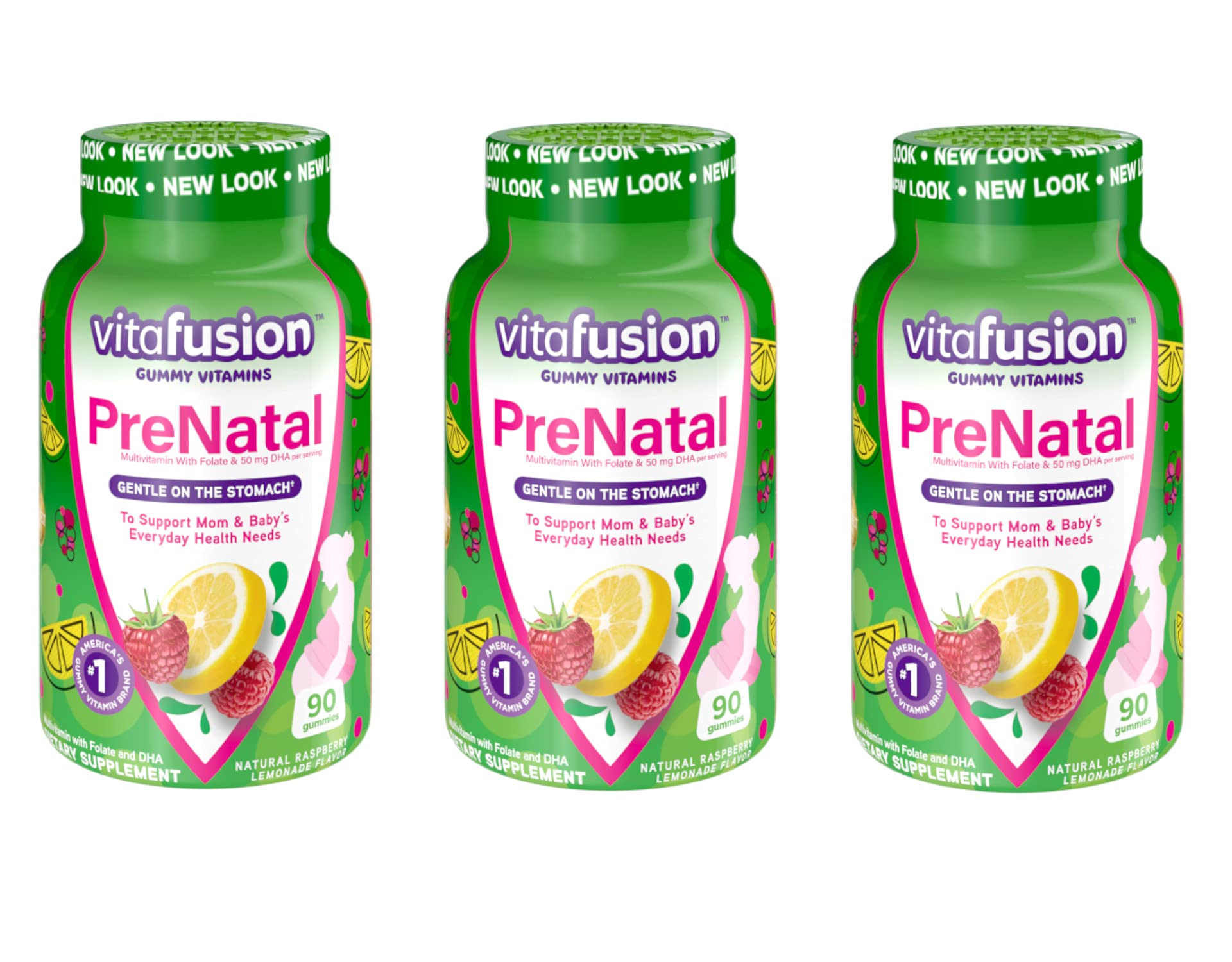 Vitafusion Prenatal, Gummy Vitamins, 90ct, 3 Pack Vitafusion