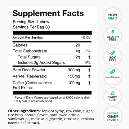 humanN SuperBeets SuperBeets Heart Chews & Memory + Focus Chews & Neo40 Daily humanN