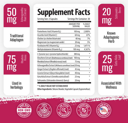 1 Body Adaptogen Complex with Ashwagandha 1 Body