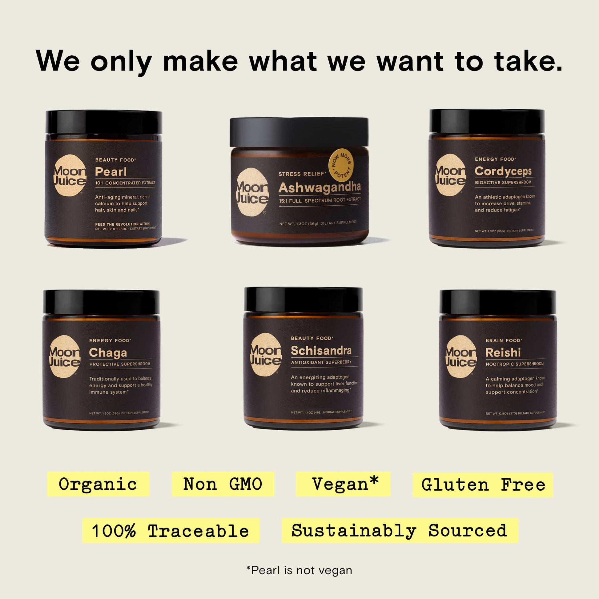 Reishi by Moon Juice - Organic Reishi Mushroom Powder Extract (700mg 1,3 and 1,6 Beta-Glucans per Serving) - Supports Mood, Concentration & Healthy Immune System - Vegan, Non-GMO (1.3oz) Moon JuiceBuy Supplements Australia