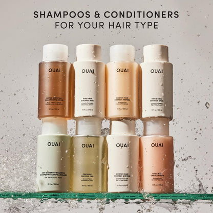 OUAI Thick Hair Conditioner Refill - Moisturizing Conditioner for Dry, Frizzy Hair - Keratin, Marshmallow Root, Shea Butter and Avocado Oil - Paraben, Phthalate & Sulfate Free (32 Oz) OUAIBuy Supplements Australia