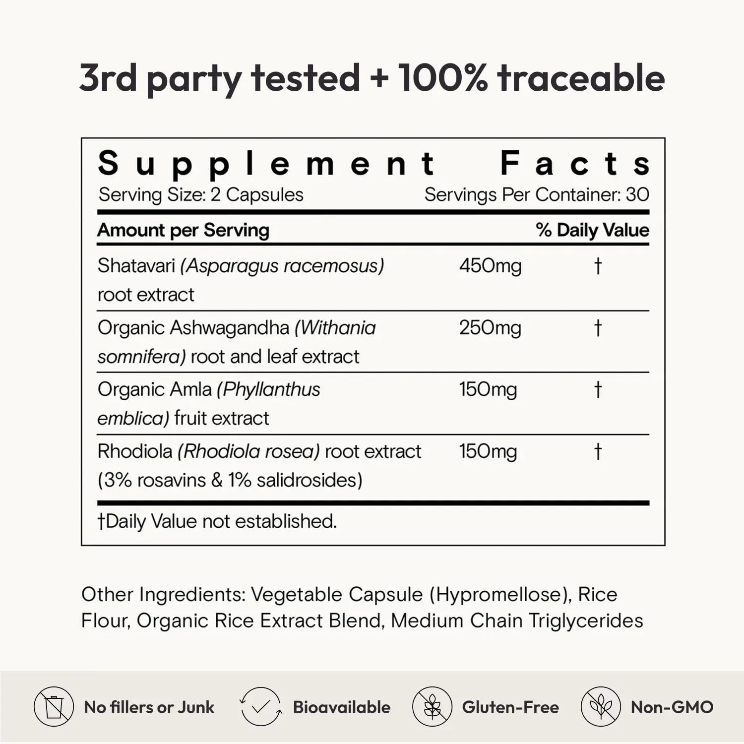 Moon Juice SuperYou Ashwagandha Supplements with Rhodiola, Shatavari & Amla - Cortisol Reducer for Energy, Mood, Focus and Stress Support, Vegan, Non-GMO & 100% Traceable, 60 Capsules, 30 Servings Moon Juice buy supplements Au