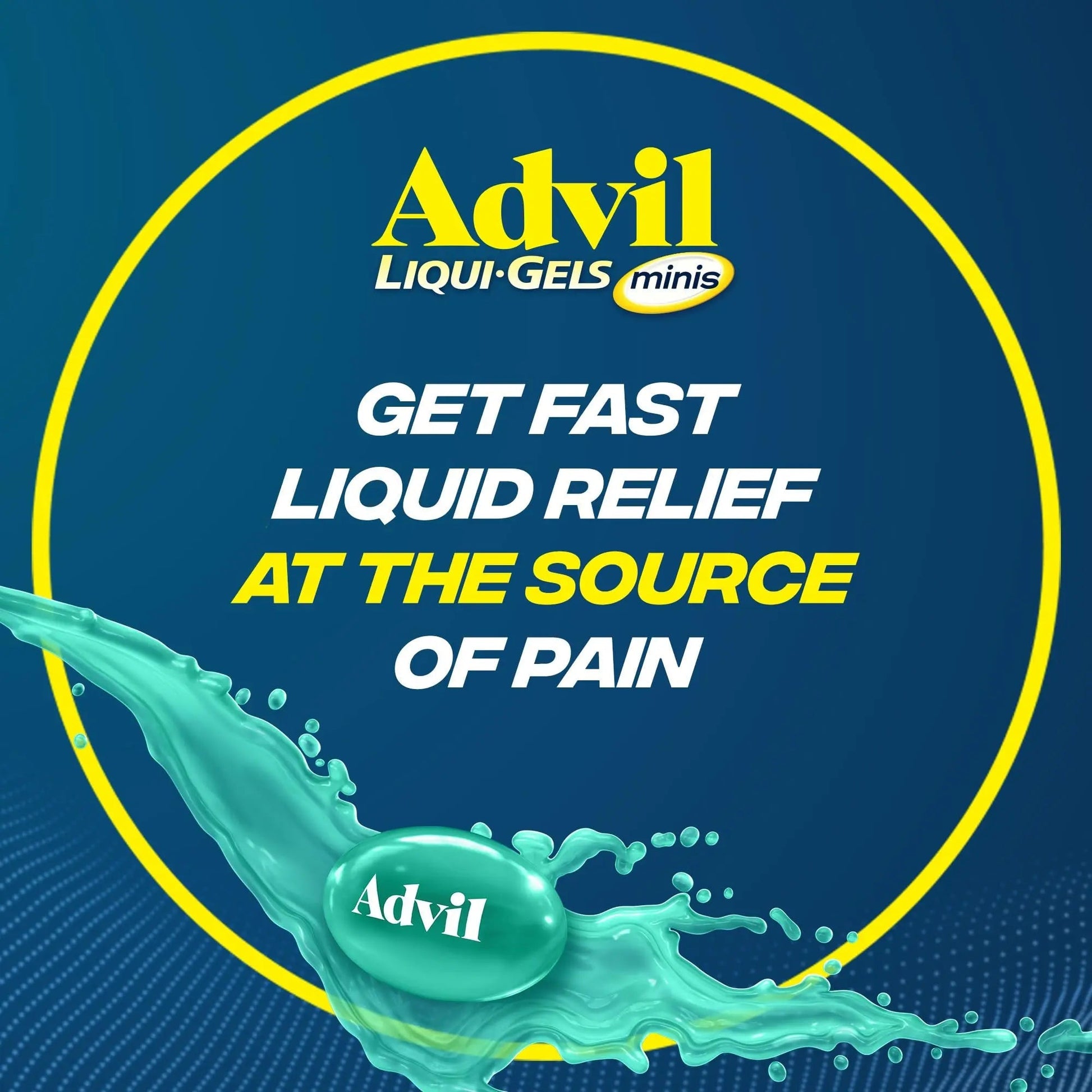 Advil Liqui-Gels Minis Pain Reliever and Fever Reducer, Pain Medicine for Adults with Ibuprofen 200mg for Pain Relief - 80 Liquid Filled Capsules AdvilBuy Supplements Australia