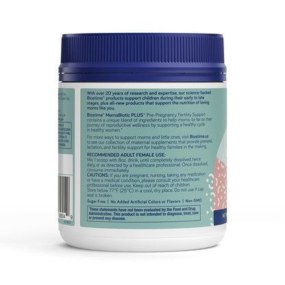 Biostime Mamabiotic Fertility and Conception Support Inositol Supplement | Folic Acid, Zinc, Selenium Biostime