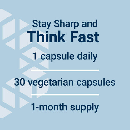 Life Extension Quick Brain Nootropic, Fast Thinking, Learning, Concentration, Lutein, zeaxanthin, gotu kola, bacopa, Gluten Free, Non-GMO, Vegetarian, 1 Daily, 30 Capsules Life ExtensionBuy Supplements Australia