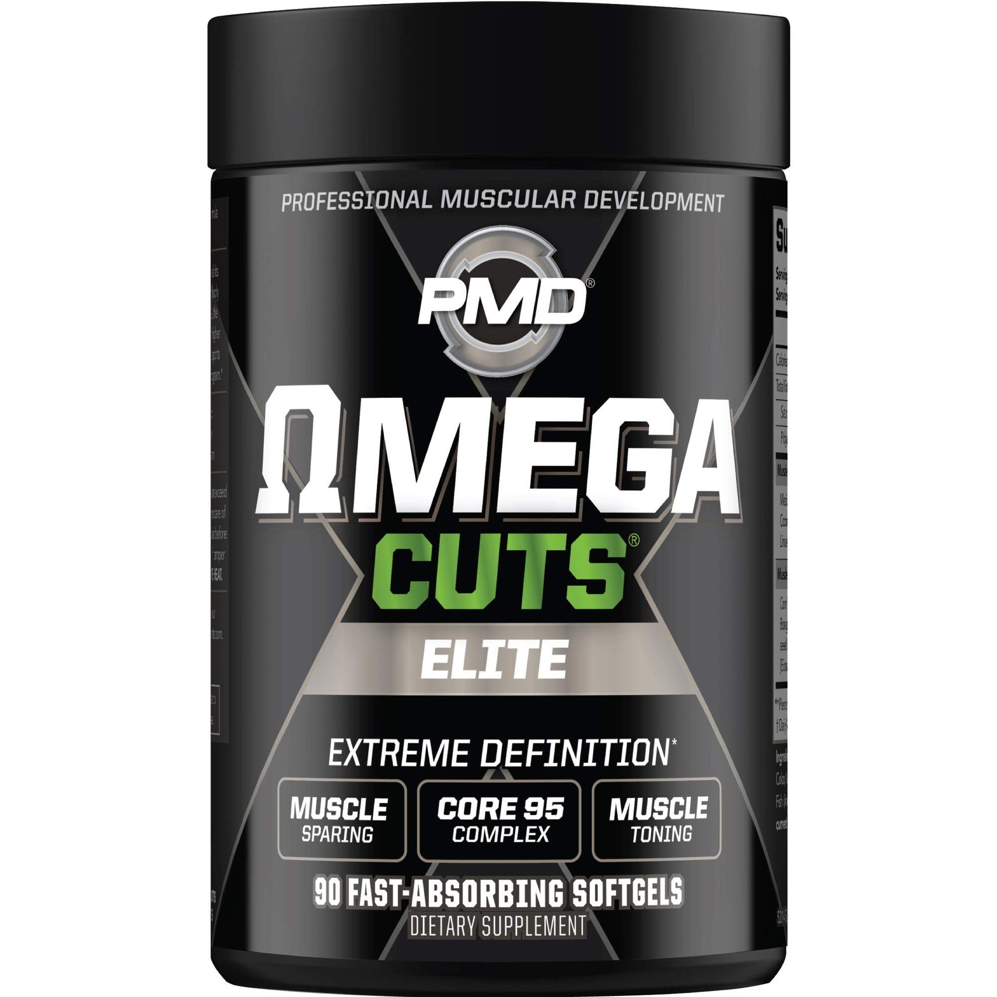 PMD Sports Ultra Pump Fuel Insanity - Pre Workout – Cherry Slush (30 Servings) Sports Omega Cuts Elite Thermogenic Fat Burner (90 Softgels)