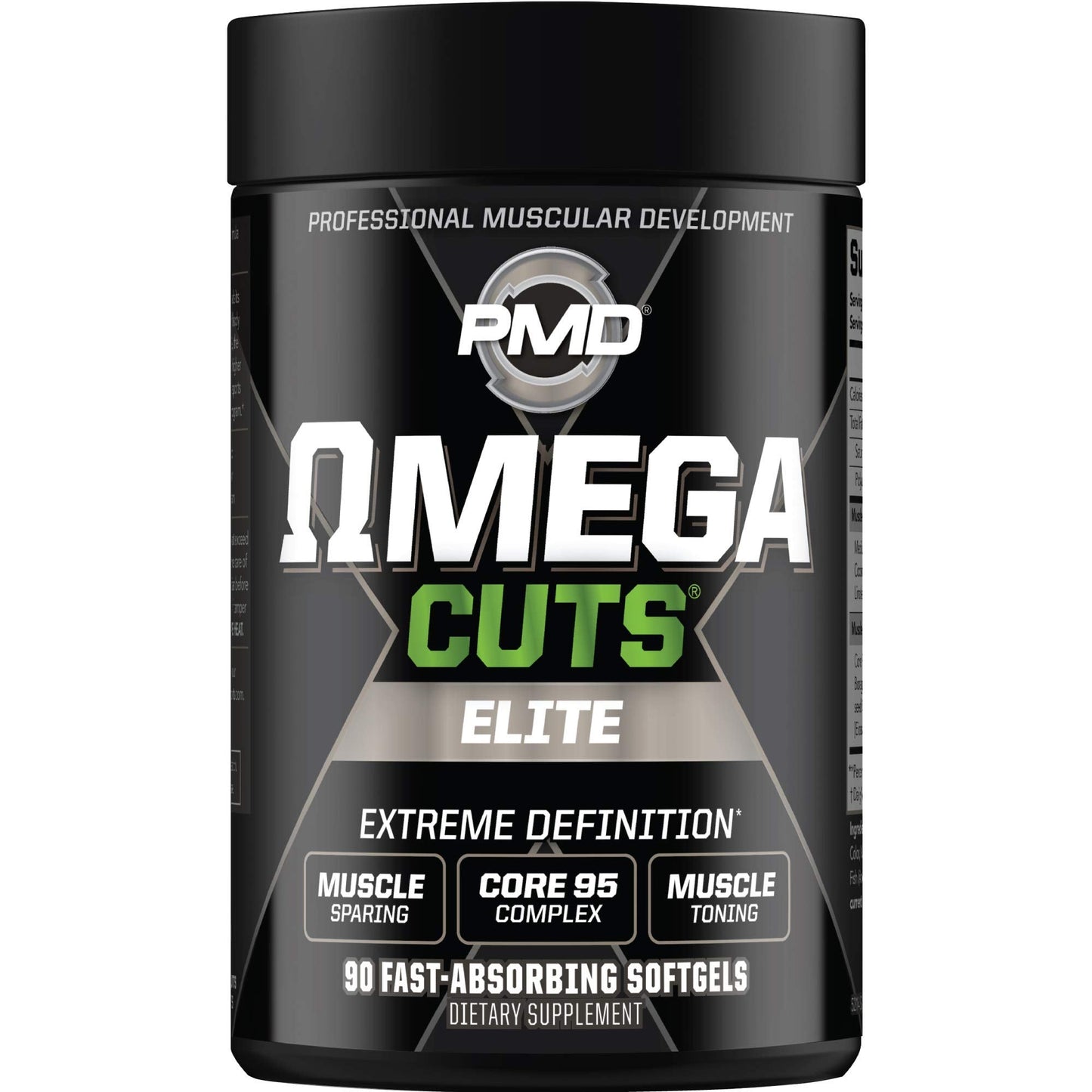 PMD Sports Ultra Pump Fuel Insanity - Pre Workout – Pink Lemonade (30 Servings) Sports Omega Cuts Elite Thermogenic Fat Burner (90 Softgels)