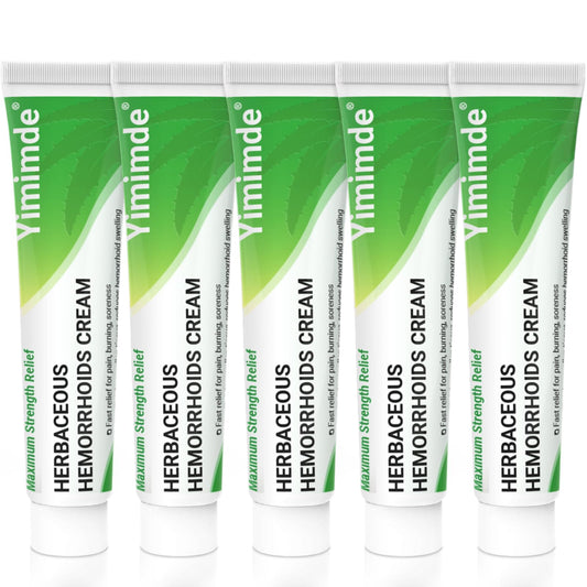 Hemorrhoid Treatment Ointment - Tubesmaximum Strength - Fast Relief from Pain, Itching, Burning, Swelling & Fissures | Natural Aloe & Vitamin E | Travel-Friendly10g x 5 Pieces Tubes - (1.76 Oz) yimimdeBuy Supplements Australia