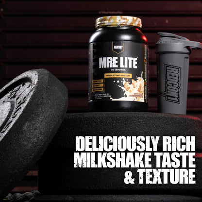 REDCON1 MRE Lite Whole Food Protein Powder, Oatmeal Chocolate Chip - Low Carb REDCON1Buy Supplements Australia