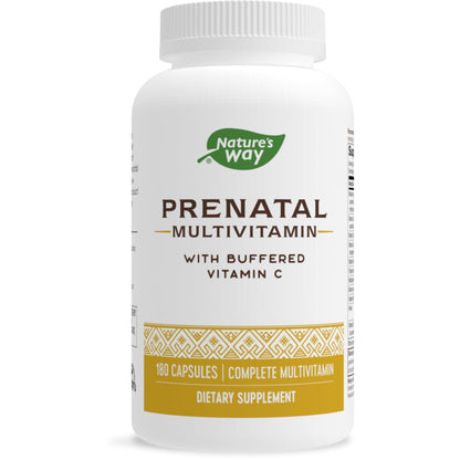 Nature's Way Prenatal Multivitamin, with folate for Healthy Brain and Spinal Development Nature's Way