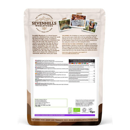 Sevenhills Wholefoods Organic Pea Protein Powder 1kg Sevenhills WholefoodsBuy Supplements Australia