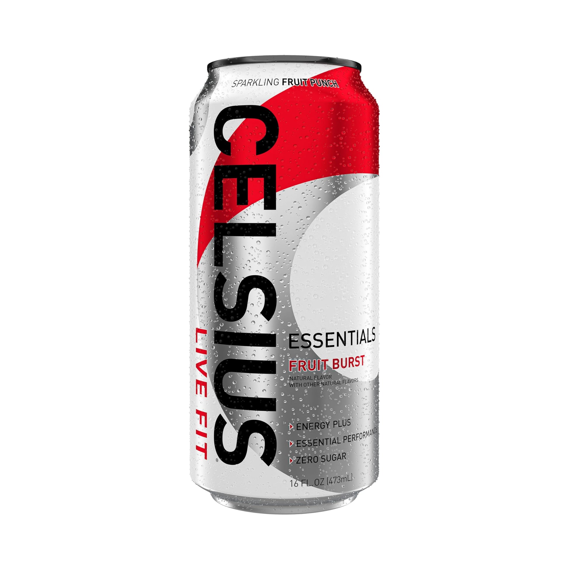 CELSIUS ESSENTIALS, Sparkling Fruit Burst, Performance Energy Drink 16 Fl Oz (Pack of 12) CELSIUSBuy Supplements Australia