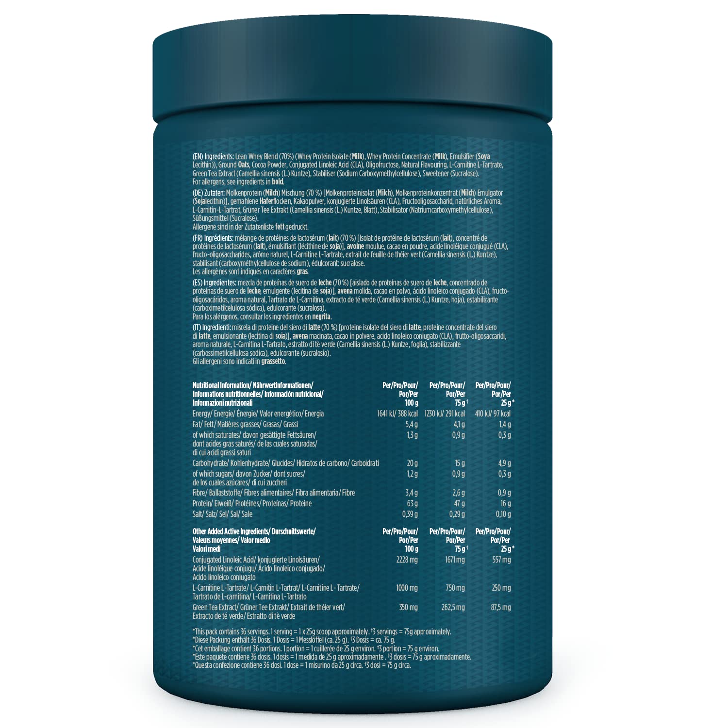 Kinetica Lean Protein Powder, Low Calorie, Grass Fed Whey, 72 Servings, Smooth Chocolate, 1.8kg KineticaBuy Supplements Australia