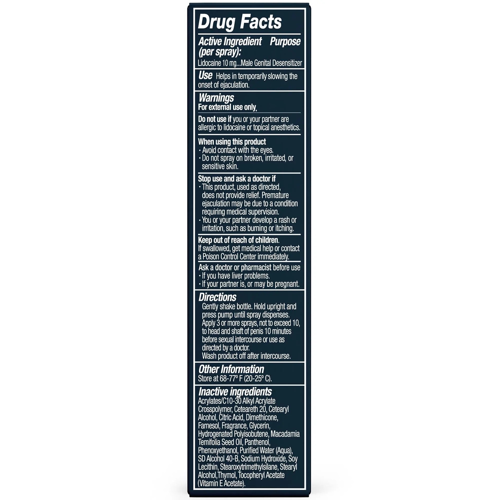 Promescent Desensitizing Delay Spray for Men Clinically Proven to Help You Last Longer in Bed, Prolong Climax for Him, 2.6 ml + Testosterone Booster for Men Supplement with KSM-66 Ashwagandha Promescent buy supplements Au