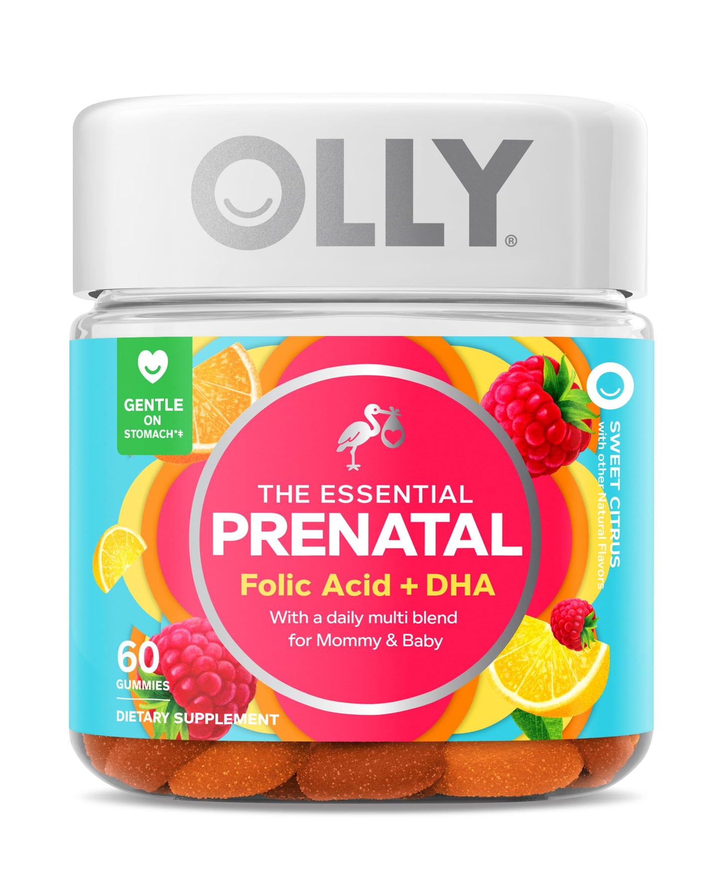 SmartyPants Prenatal Vitamins for Women, Sugar Free Multivitamin Gummies SmartyPants