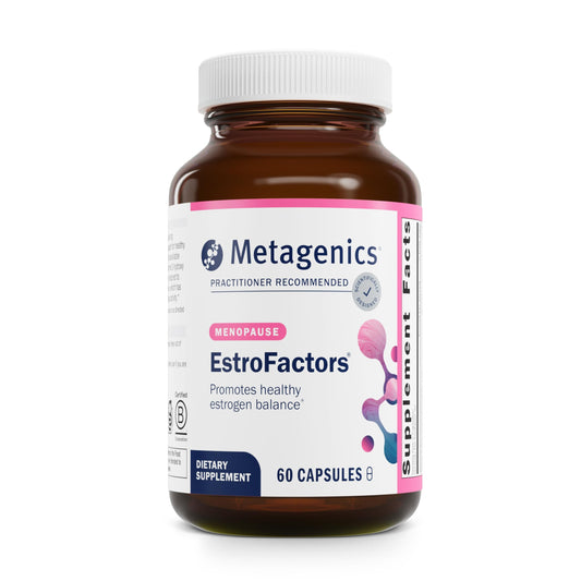 Metagenics EstroFactors - Estrogen Metabolism & Detox Support with Beta-Carotene, Curcumin & Phytonutrients - Supports Women's Health, Heart & Menopause Relief* - Non-GMO Gluten-Free - 60 Tablets MetagenicsBuy Supplements Australia