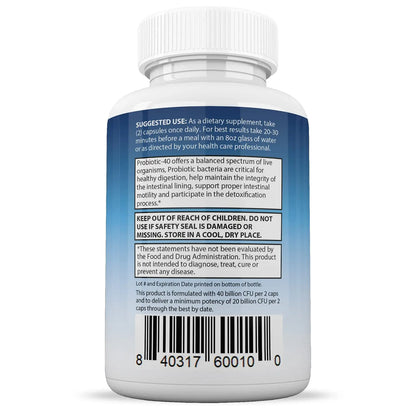 Justified Laboratories (3 Pack) Fungus Defend Max Pills 40 Billion CFU Probiotic 180 Capsules Justified Laboratories buy supplements Au