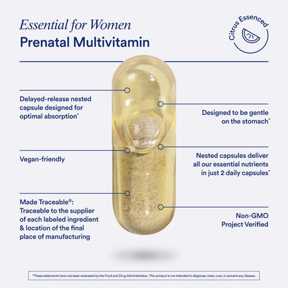 Ritual Prenatal Multivitamin and Protein Duo with Prenatal Vitamins and Organic Vanilla Protein Ritual