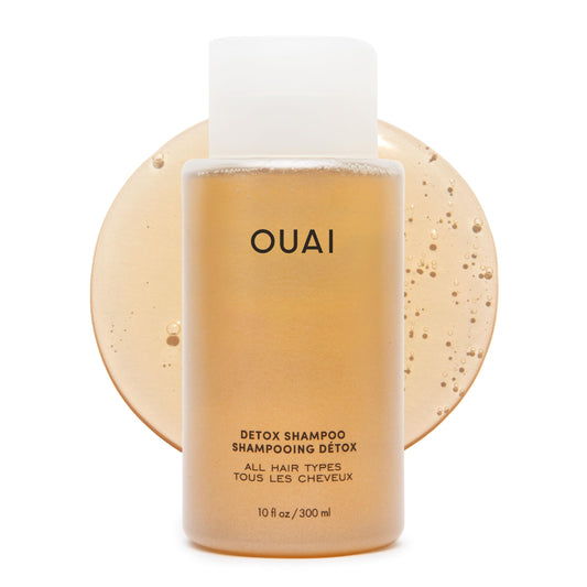 OUAI Detox Shampoo - Clarifying Shampoo for Build Up, Dirt, Oil, Product and Hard Water - Apple Cider Vinegar & Keratin for Clean, Refreshed Hair - Sulfate-Free Hair Care (10 oz) OUAIBuy Supplements Australia
