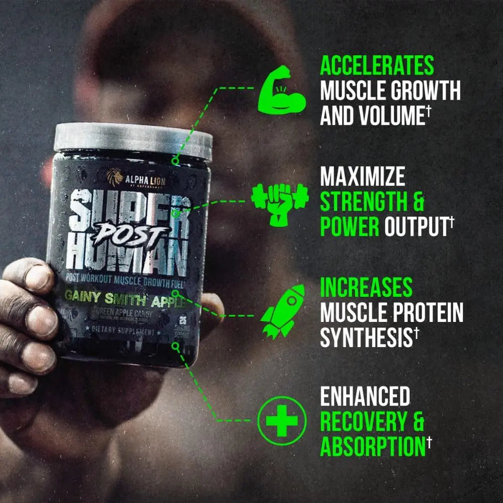 ALPHA LION Superhuman Pre Workout Powder & Post Workout Recovery Bundle ALPHA LION