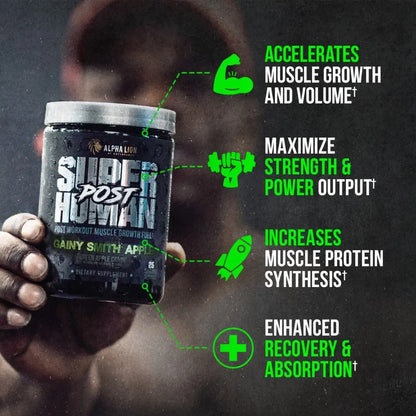 ALPHA LION Superhuman Pre Workout Powder & Post Workout Recovery Bundle ALPHA LION