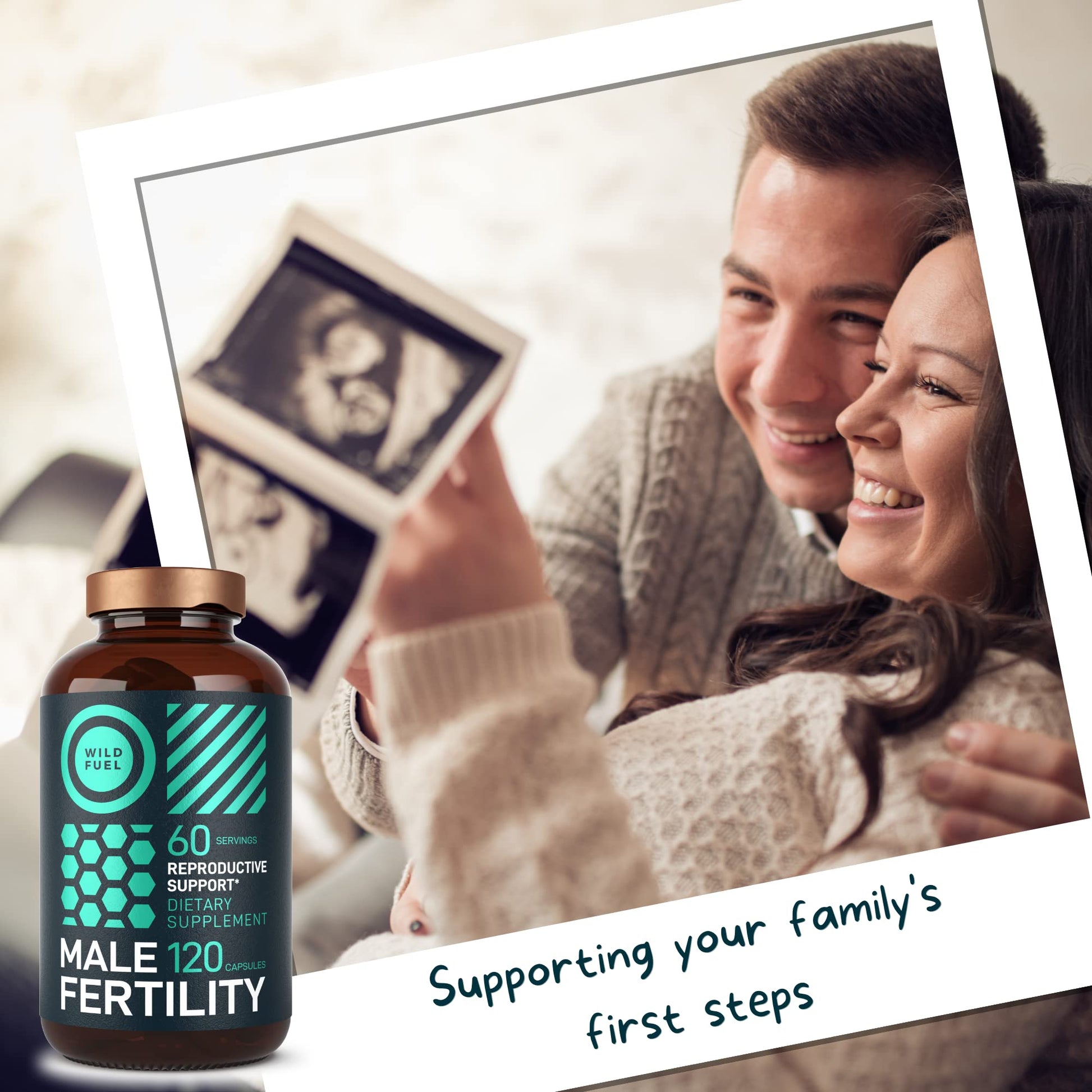 WILD FUEL Male Fertility Supplement and Dental Probiotics Health and Wellness Bundle WILD FUEL