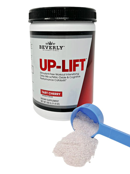 Beverly International Up-Lift Stimulant Free 330 grams. Workout Energy Drink Mix w/Nitric Beverly International