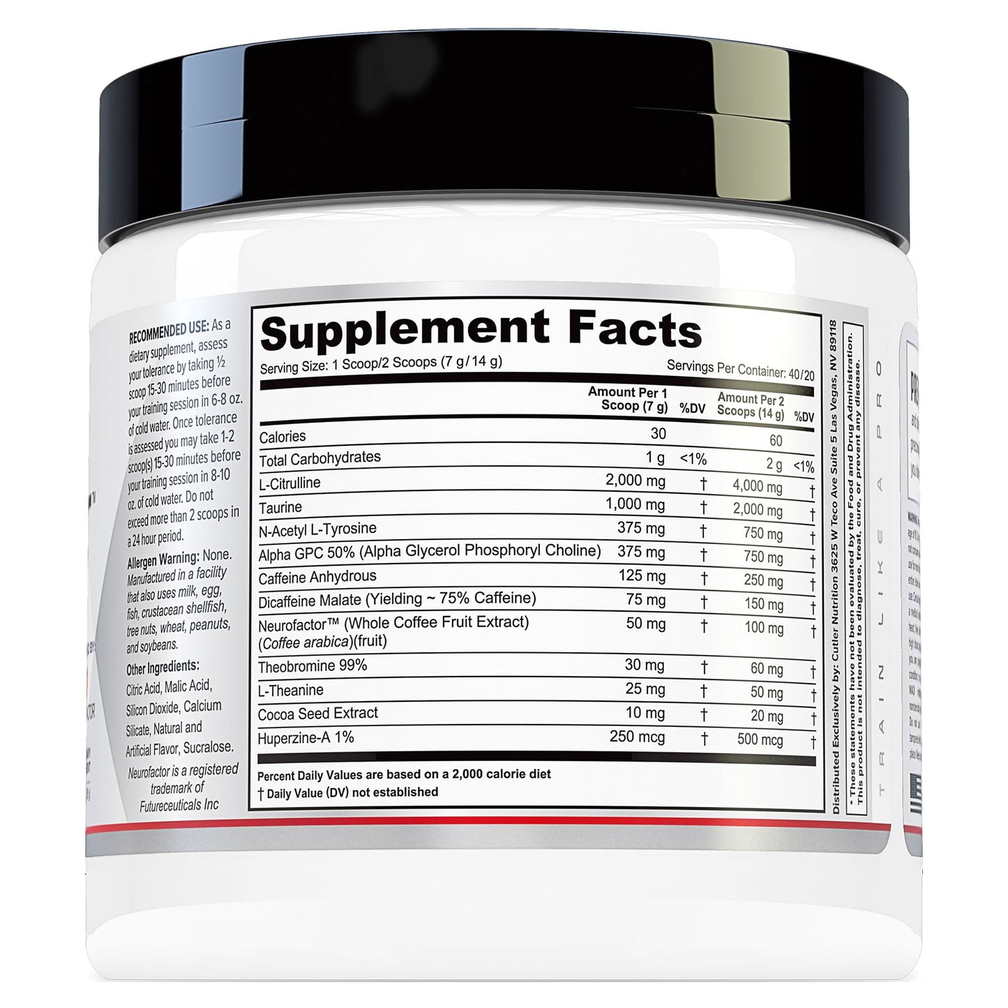 Prevail Pre Workout Powder with Nootropics: Pre-Workout Drink for Men and Women Cutler NutritionBuy Supplements Australia