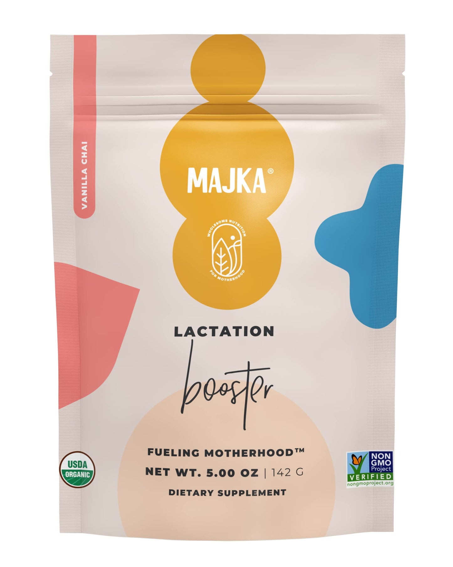 MAJKA Organic Lactation Booster Powder for Nursing Moms, Breastfeeding Safe Supplement MAJKA