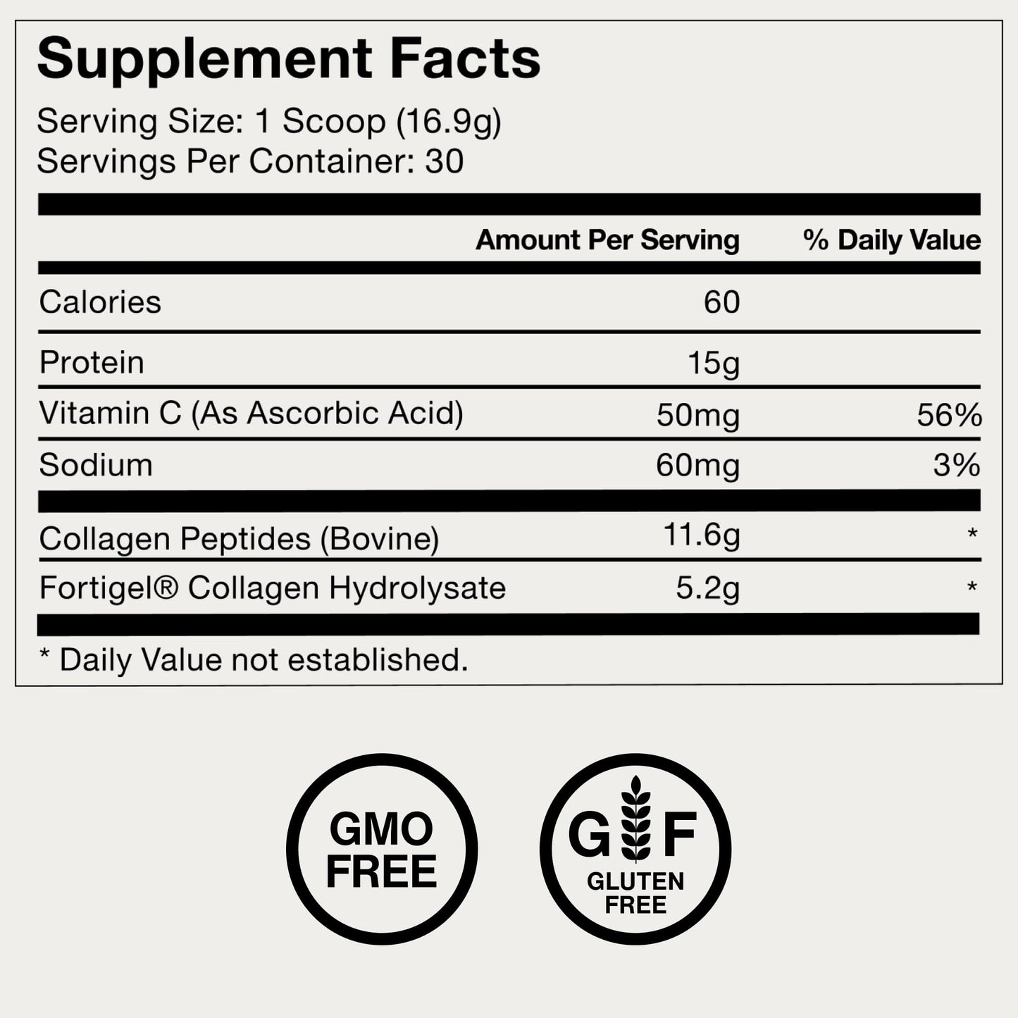 Momentous Grass-Fed Collagen Peptides Powder - Collagen Protein Powder with Fortigel & Vitamin C for Hair, Skin, Nails, & Joint Health Support