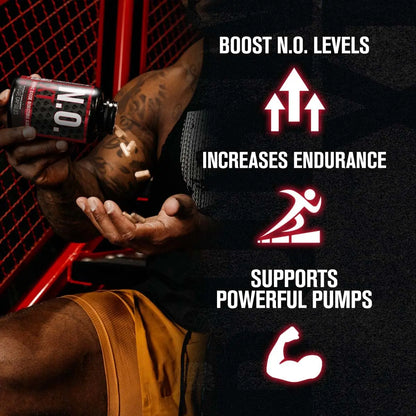 Jacked Factory Nitrosurge Pre-Workout in Arctic White & N.O. XT Nitric Oxide Booster Jacked Factory