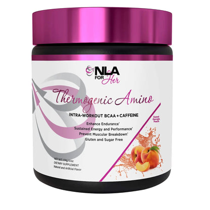 NLA for Her Pre/Intra Workout Stack (Includes Her Thermogenic Amino Georgia Peach NLA for Her