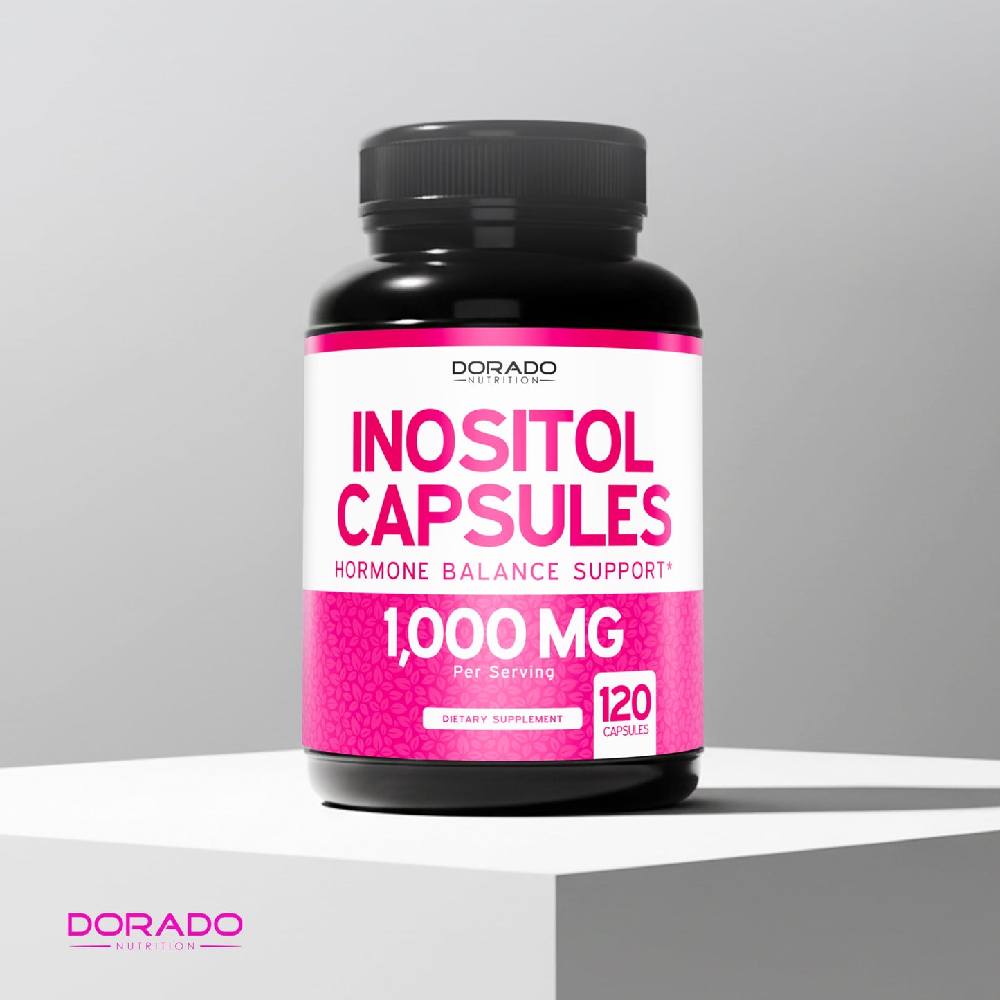Inositol Capsules (Myo Inositol) (1000mg Per Serving 120 Capsules) Myo Inositol Supplement for Women Hormone Balance Support - Vegan Safe - Third Party Tested - Gluten Free & Made in USA (120 Count) DORADO NUTRITIONBuy Supplements Australia