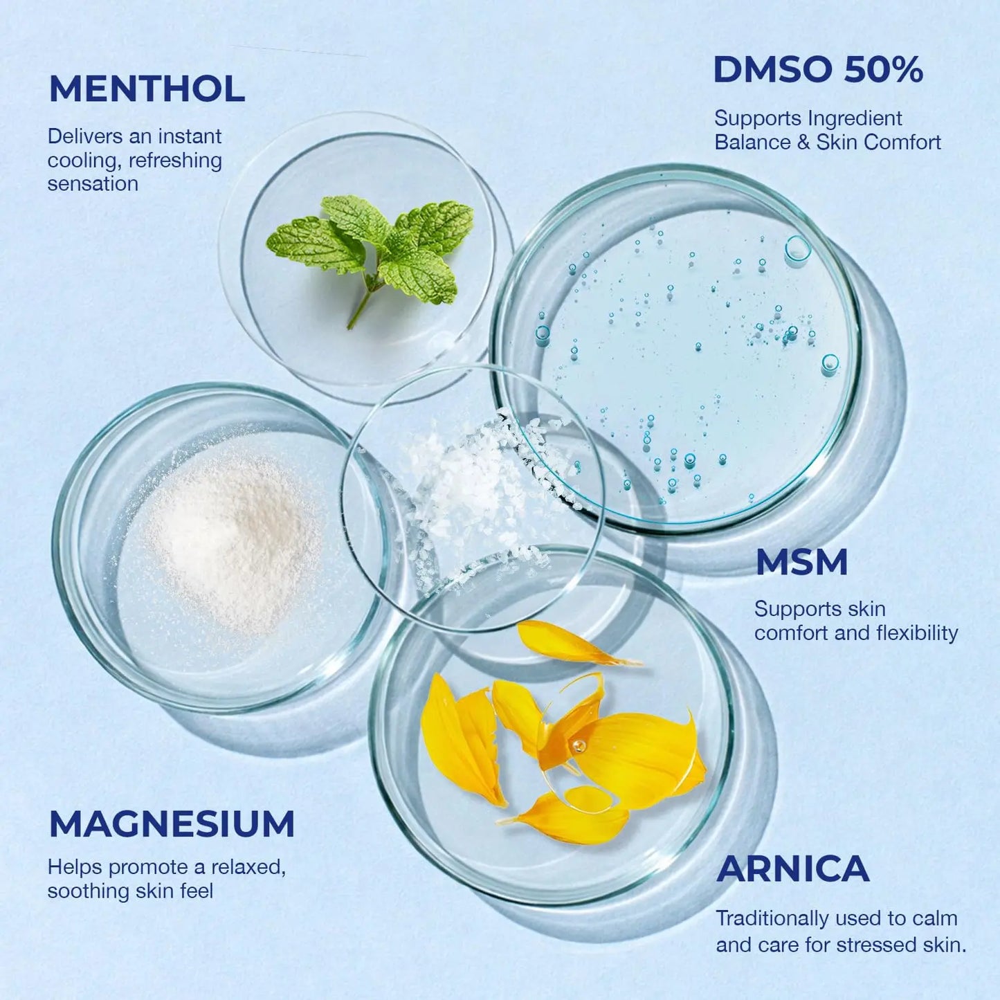 PURESKIN DMSO Relief Cream – Pharmaceutical Grade Fast-Absorbing Cooling Formula for Active Lifestyles – Lightweight Cream with Arnica, MSM, Magnesium, Menthol & Aloe, 4 oz PURESKIN buy supplements Au