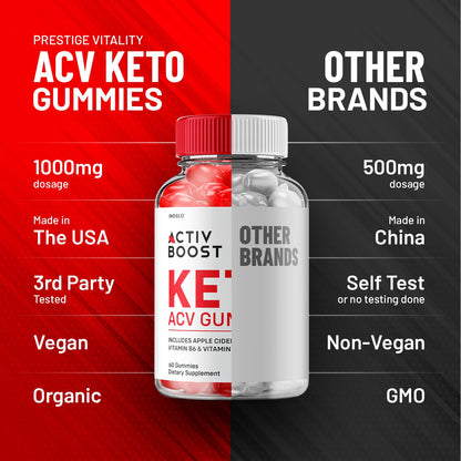 (2 Pack) Activ Boost Keto ACV Gummies - Activ Boost Keto ACV Gummies Reviews Indelo